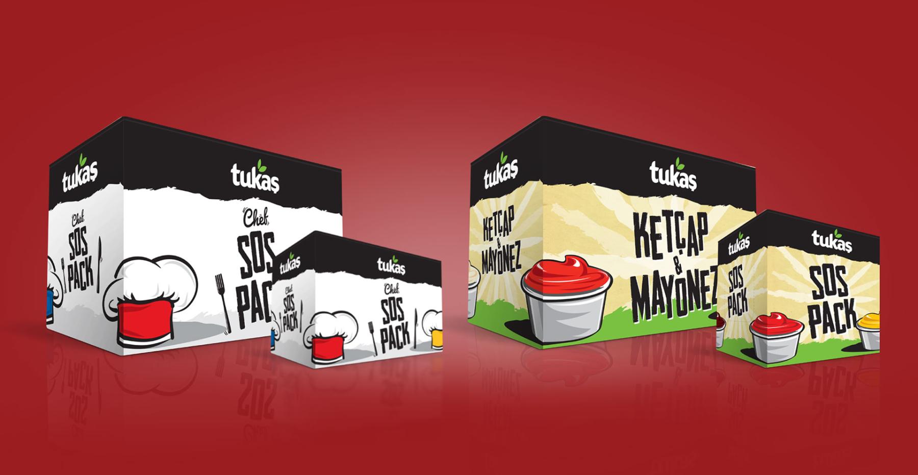 Ideart Reklam Ajansı - Tukaş Sos Kategorisi Ambalaj Tasarımı