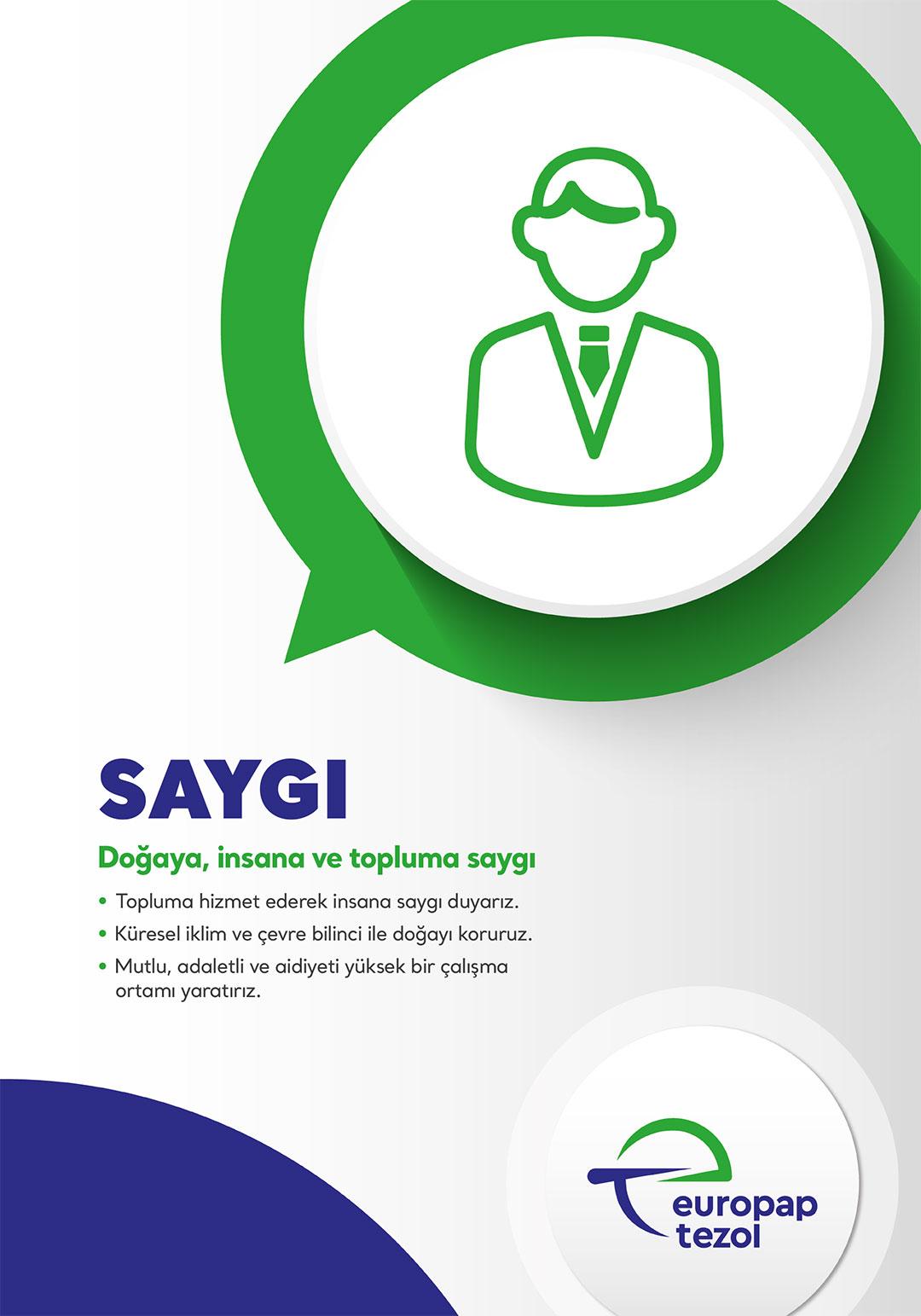 Europap Tezol Değerler Konsepti - İşveren Markası İletişimi