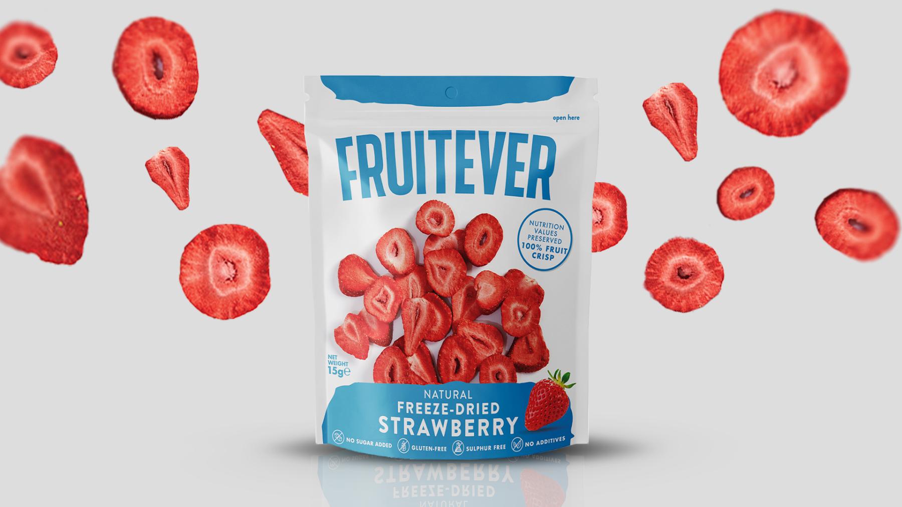 Ideart Reklam Ajansı İzmir Fruitever Freeze Dried Ambalaj Tasarımı