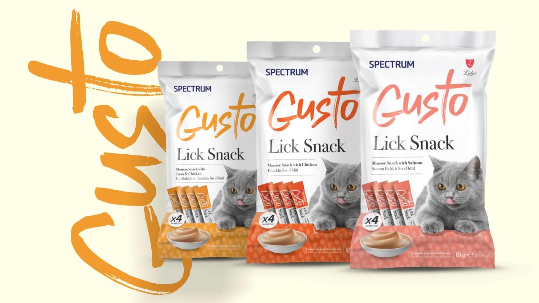 Ideart Reklam Ajansı Lider Pet Food Spectrum Gusto Ambalaj Tasarımı
