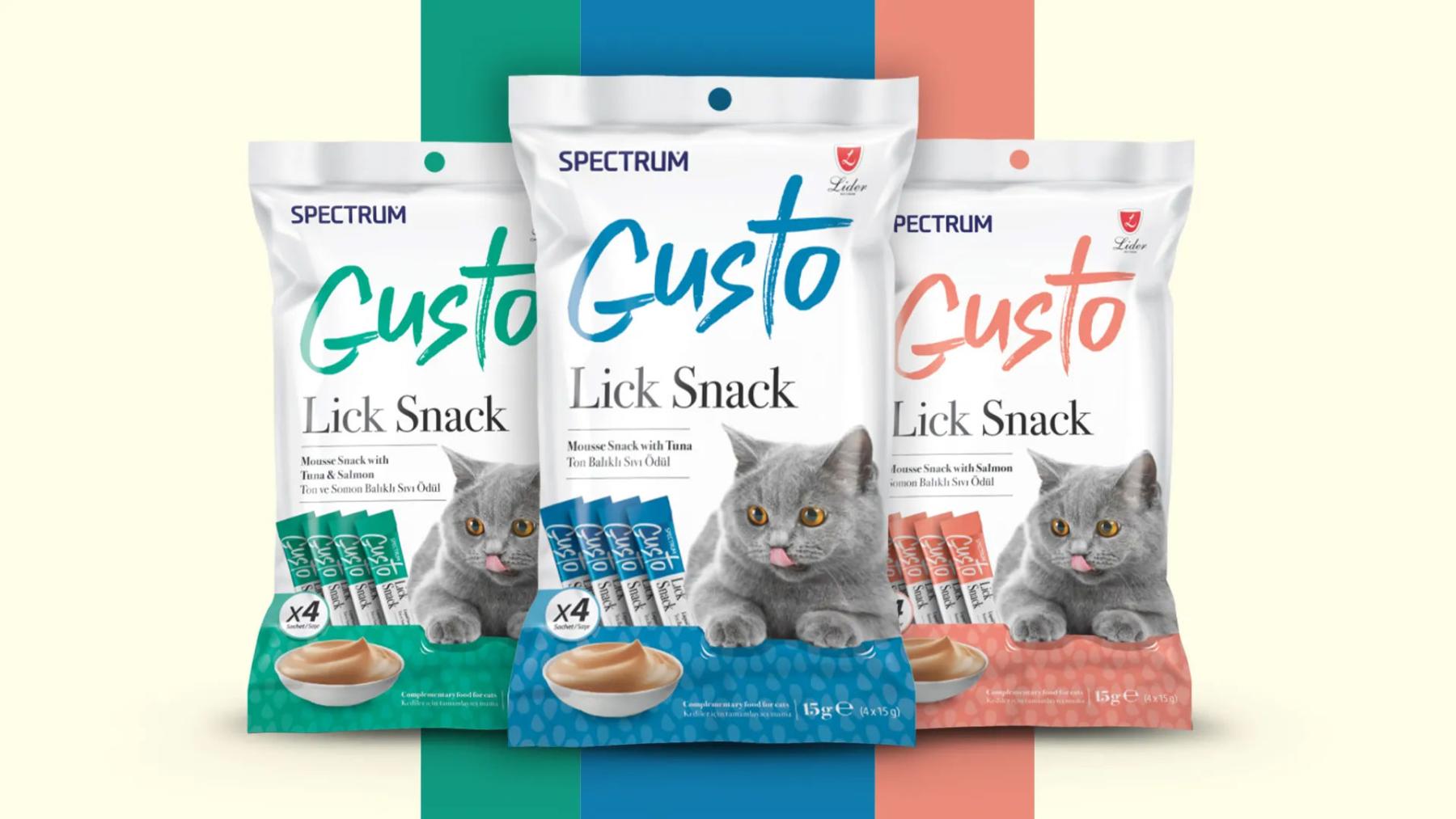 Ideart Reklam Ajansı Lider Pet Food Spectrum Gusto Ambalaj Tasarımı